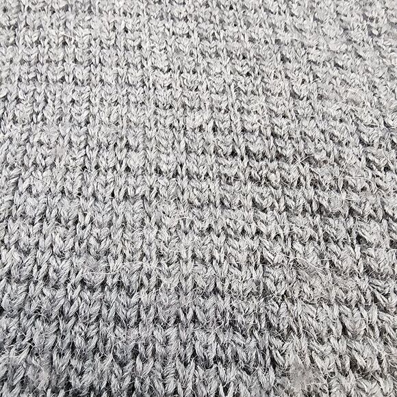 Gap Sweater Womens Small Gray Alpaca Wool Blend Button Up Short Sleeve Cardigan - Picture 9 of 13